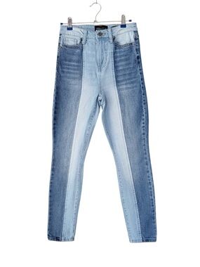 Kendall + Kylie Light and Medium Blue Two-Tone Jeans Women’s Size 3/26